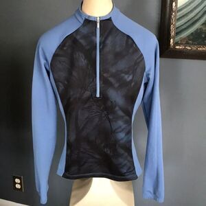 Sugoi cornflower blue/black technical bike top, Sm